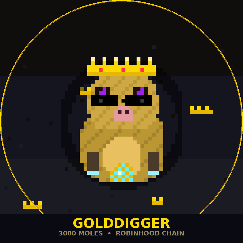 GoldDigger mole